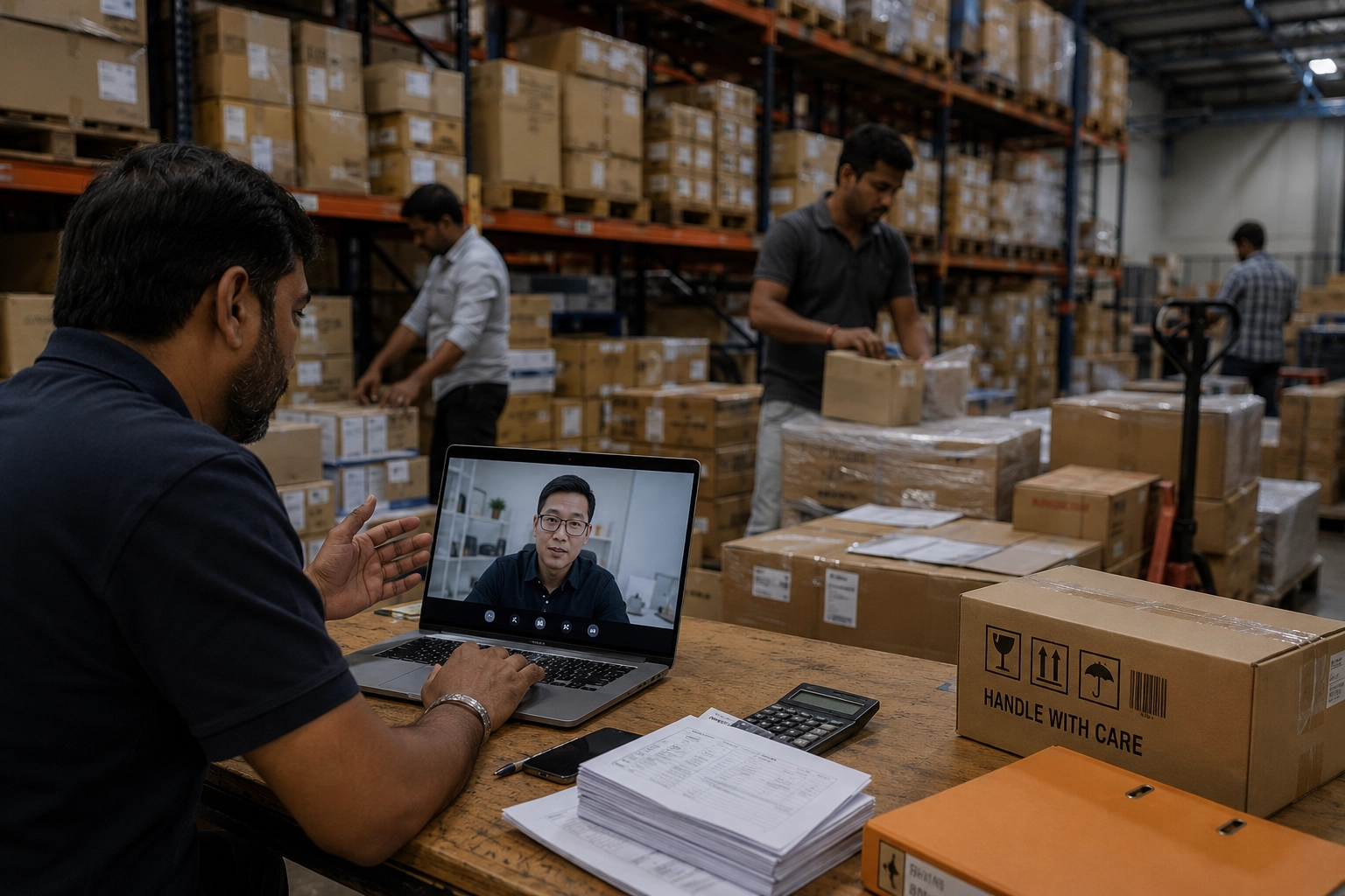 Importer negotiating supplier price